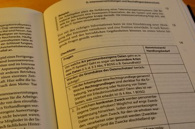 Wedde, Handbuch Datenschutz und Mitbestimmung, 4. Kapitel (S. 187)